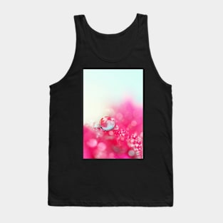 A Drop with Raspberrys and Cream Tank Top